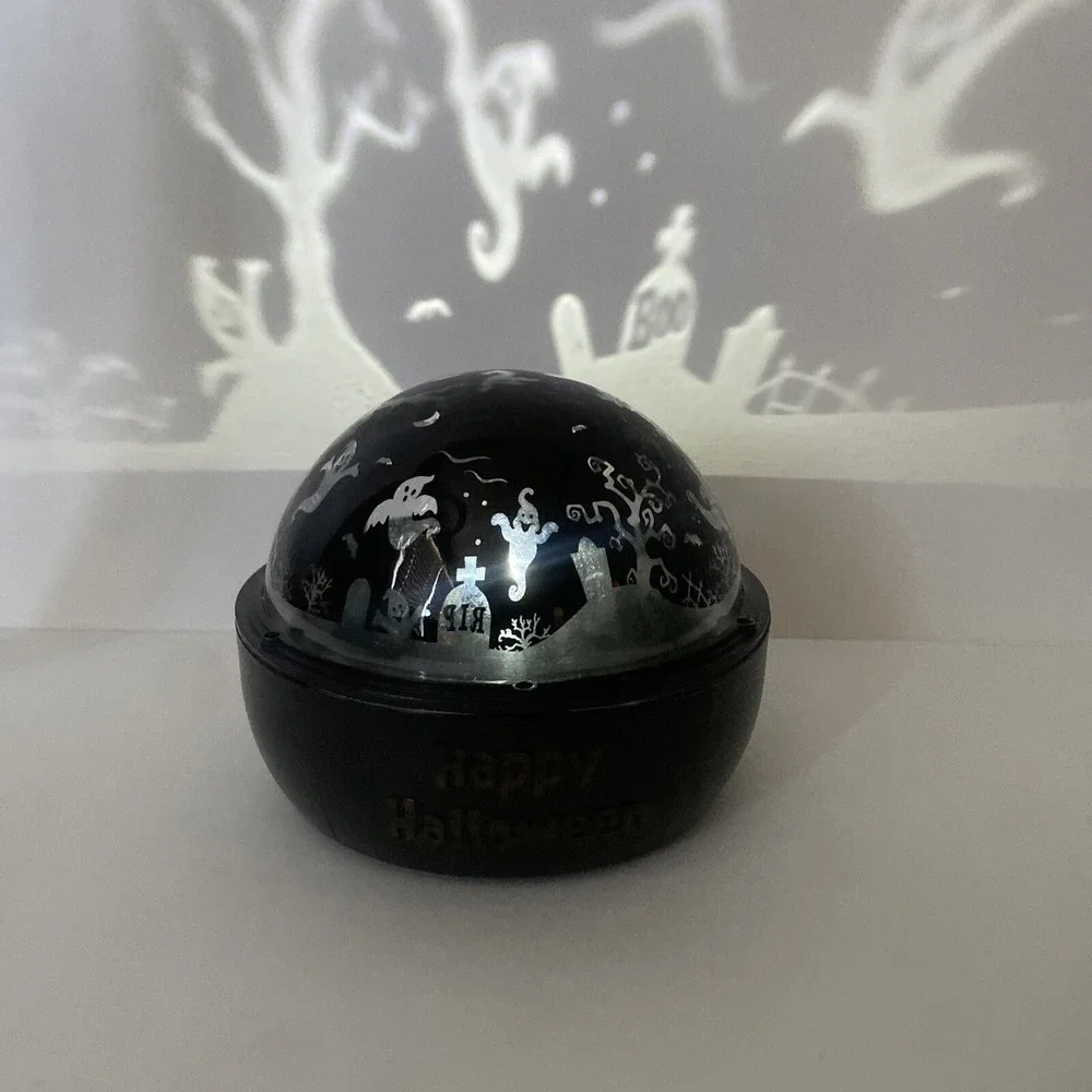 Gemmy‎ LED Light Show Halloween Dome Projection Shadowlights TESTED/WORKING